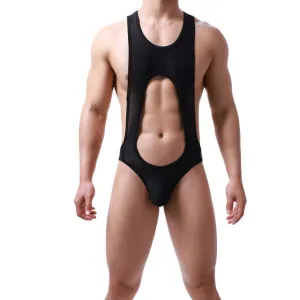 Wrestling Solid Polyester Suspender
