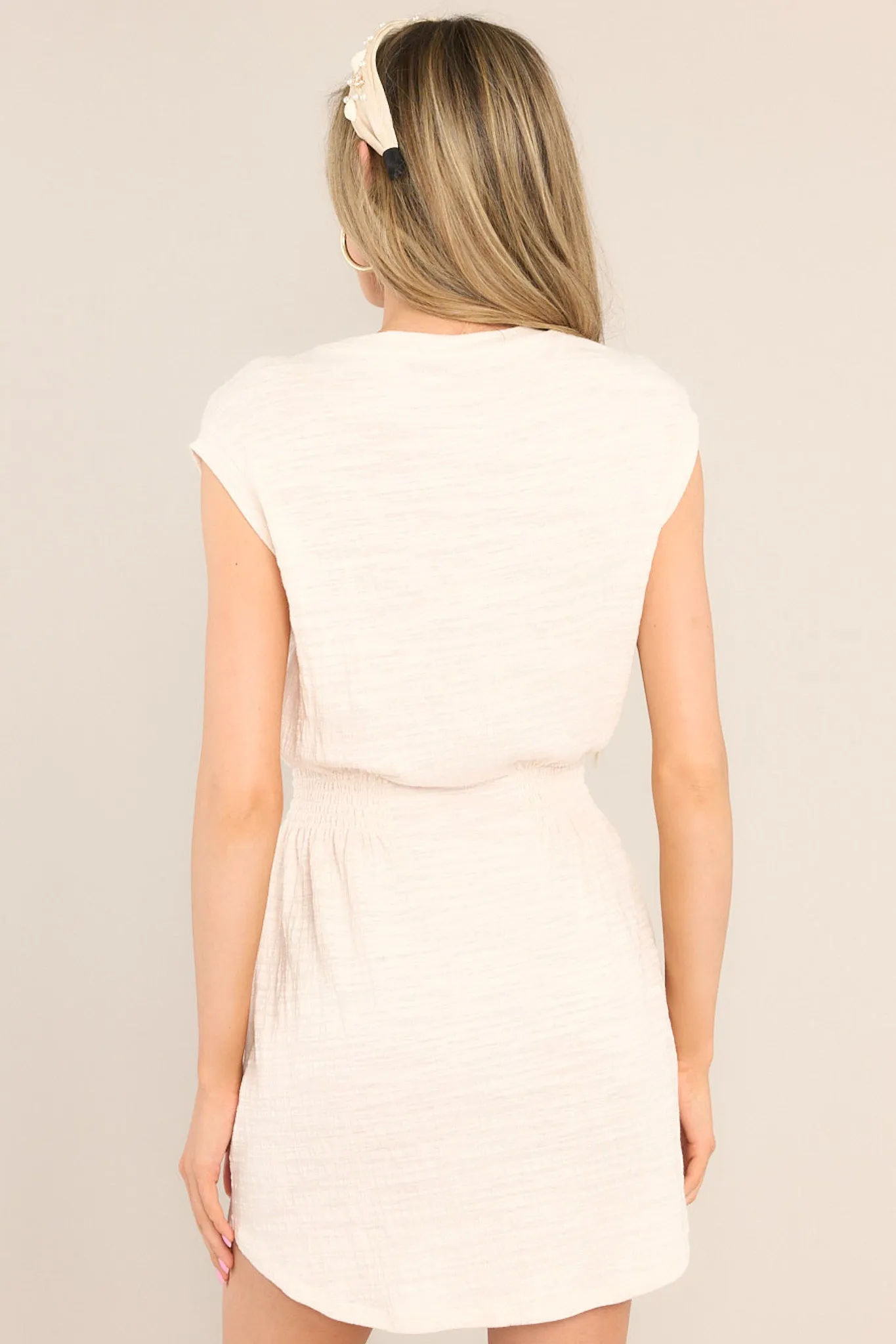 Z-Supply Rowan Textured Knit Whisper White Dress